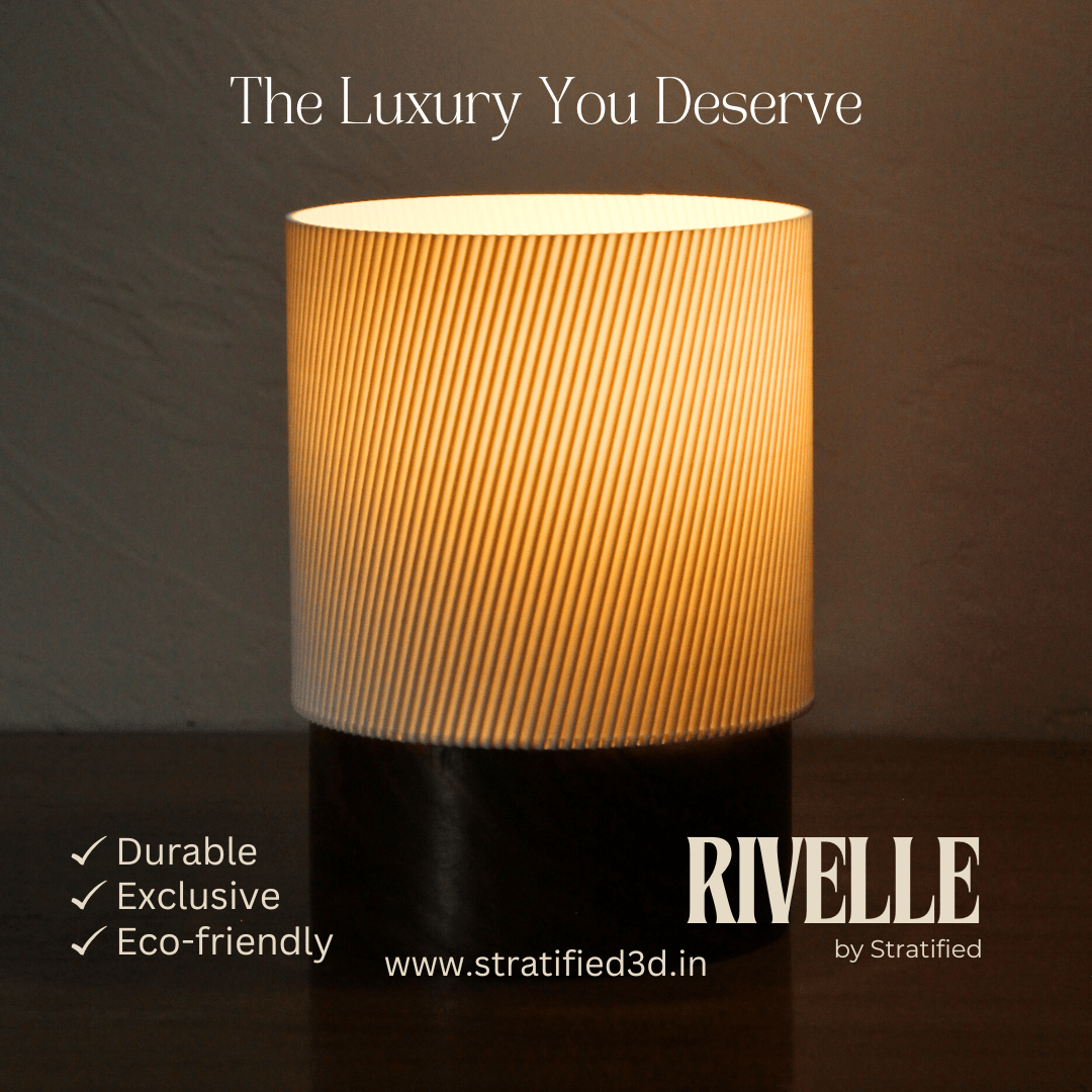 Caramel - Home Decor Luxury Lamp | Rivelle - Stratified 3D
