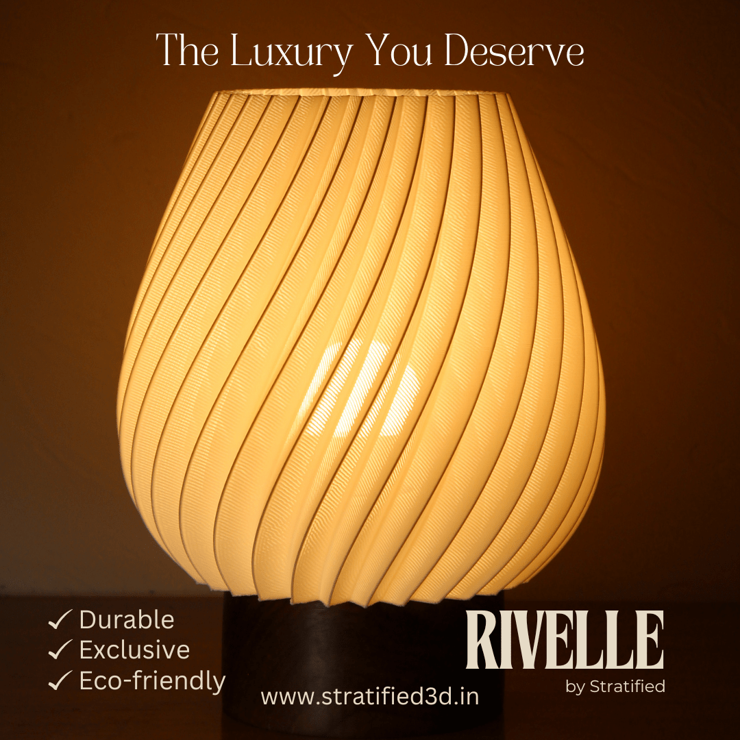 Hazel - Home Decor Luxury Lamp | Rivelle - Stratified 3D