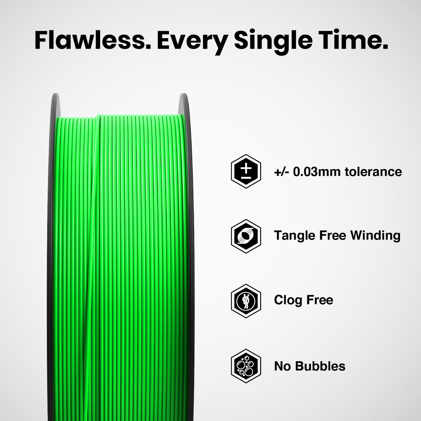 Numakers PLA+ 3D printing filament - Stratified 3D