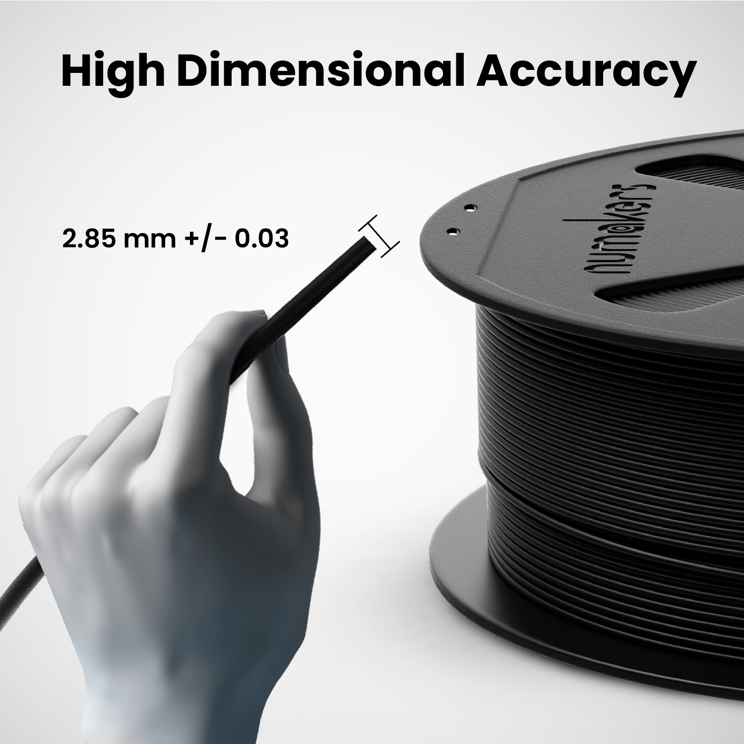 Numakers PLA+ 3D printing filament - Stratified 3D