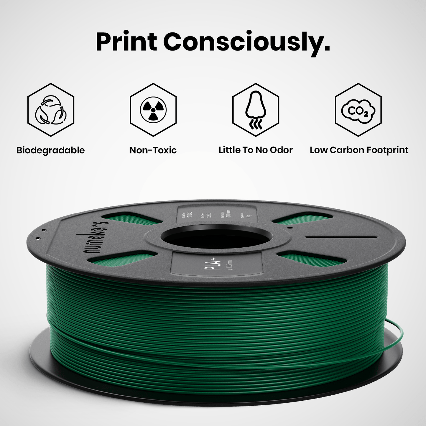 Numakers PLA+ 3D printing filament - Stratified 3D