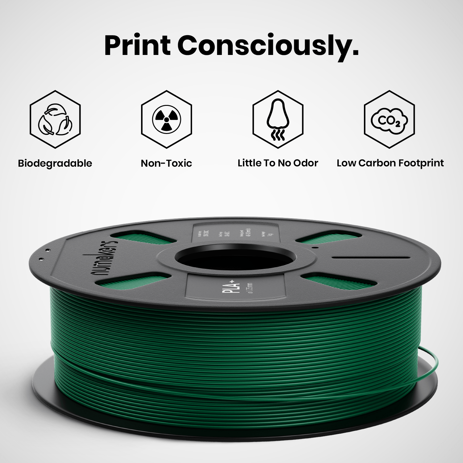 Numakers PLA+ 3D printing filament - Stratified 3D