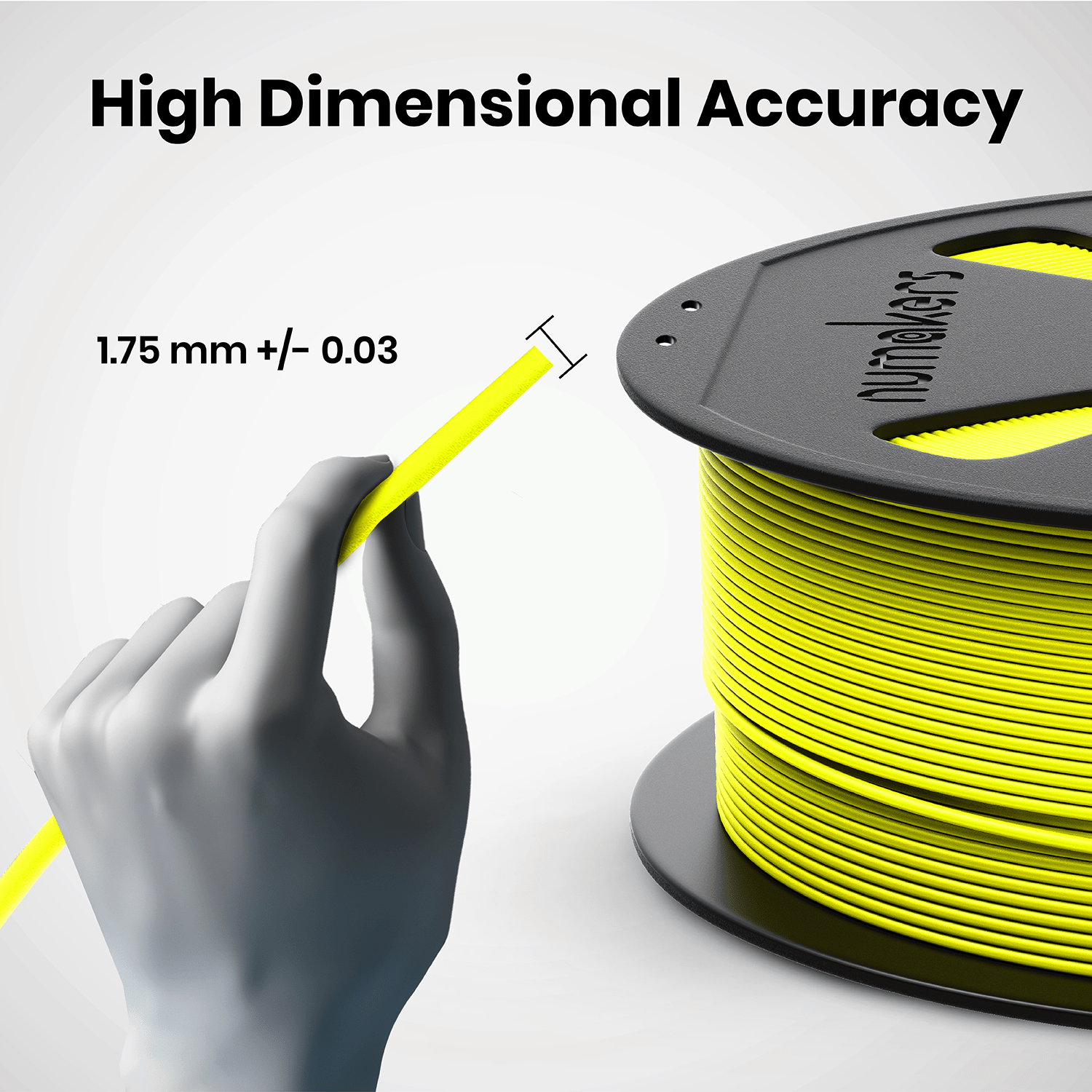 Numakers PLA+ 3D printing filament - Stratified 3D