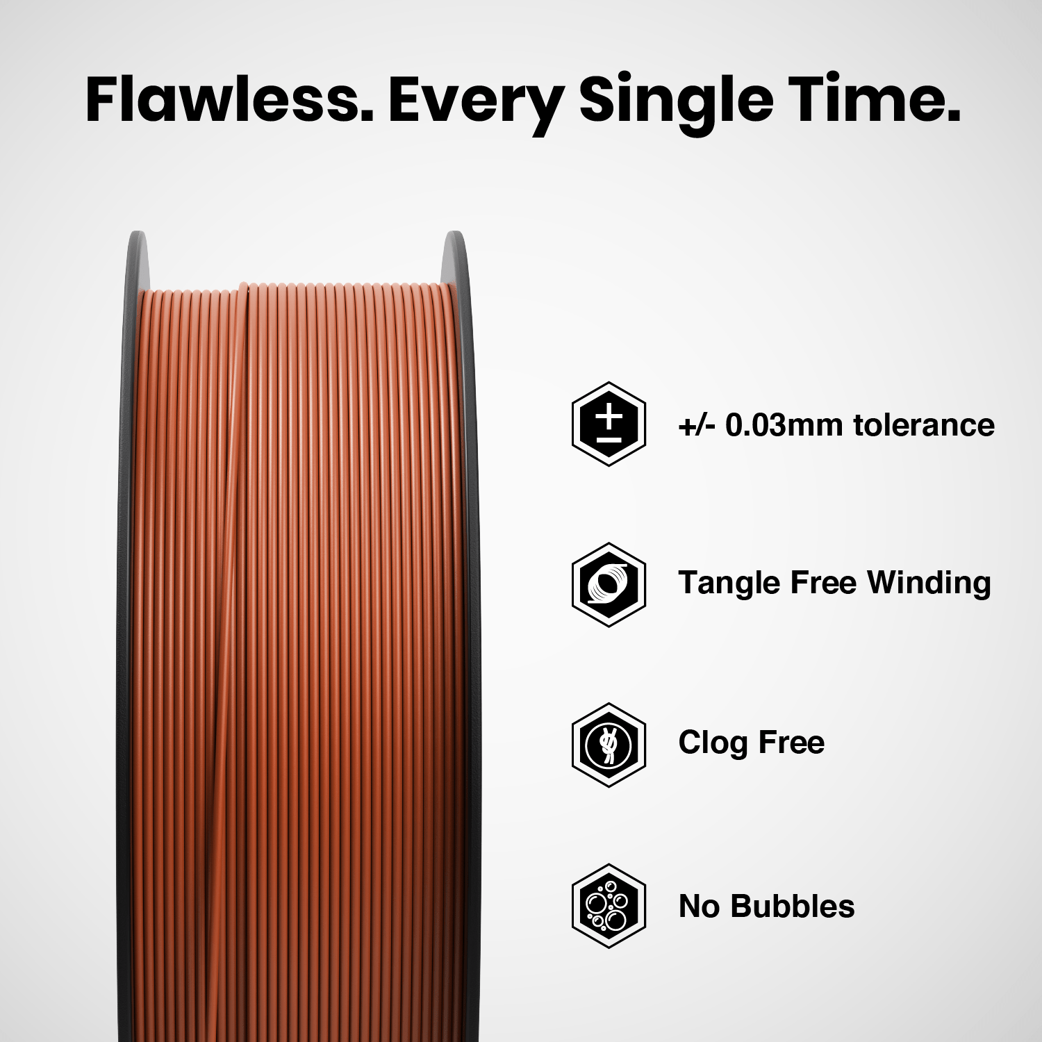 Numakers PLA+ 3D printing filament - Stratified 3D