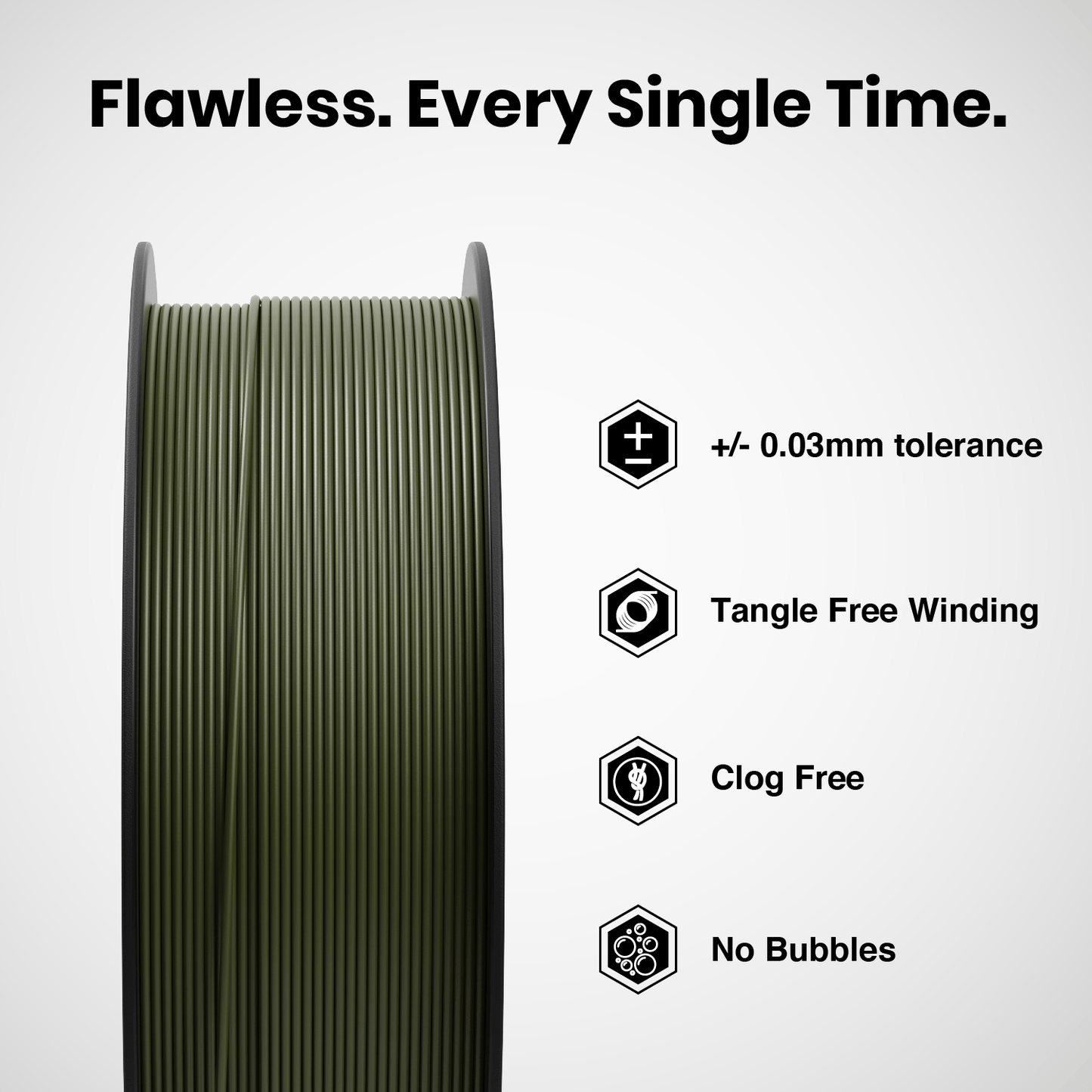 Numakers PLA+ 3D printing filament - Stratified 3D