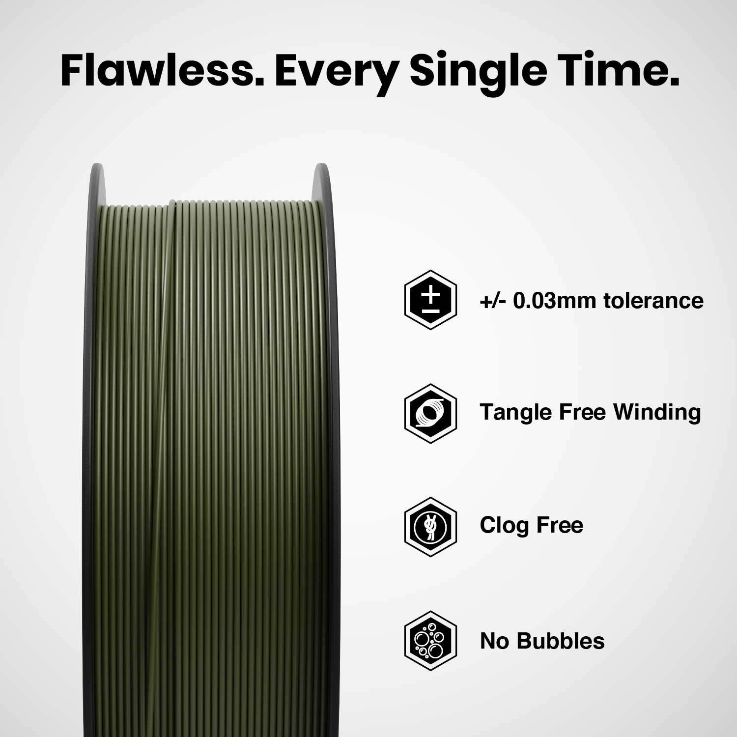 Numakers PLA+ 3D printing filament - Stratified 3D