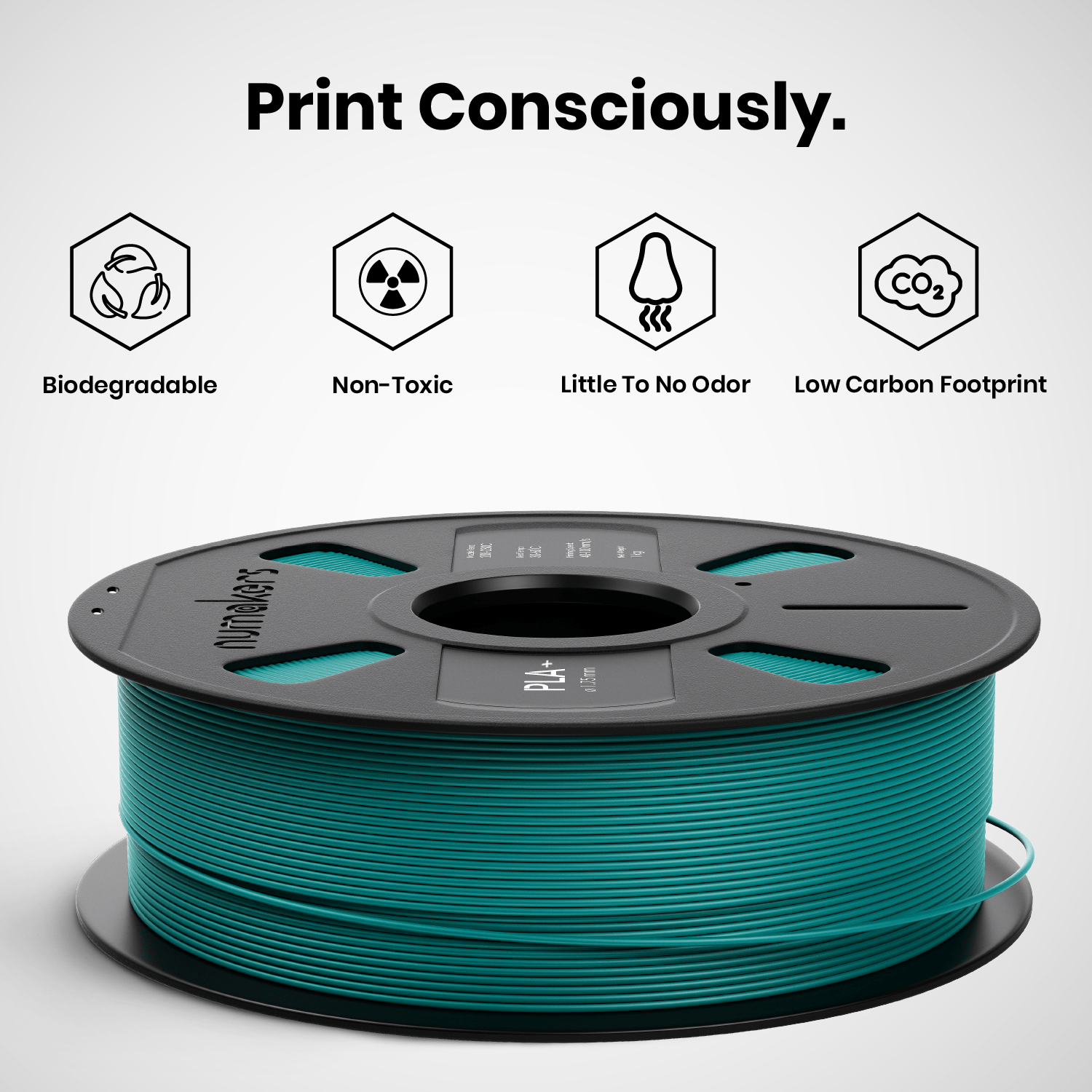Numakers PLA+ 3D printing filament - Stratified 3D