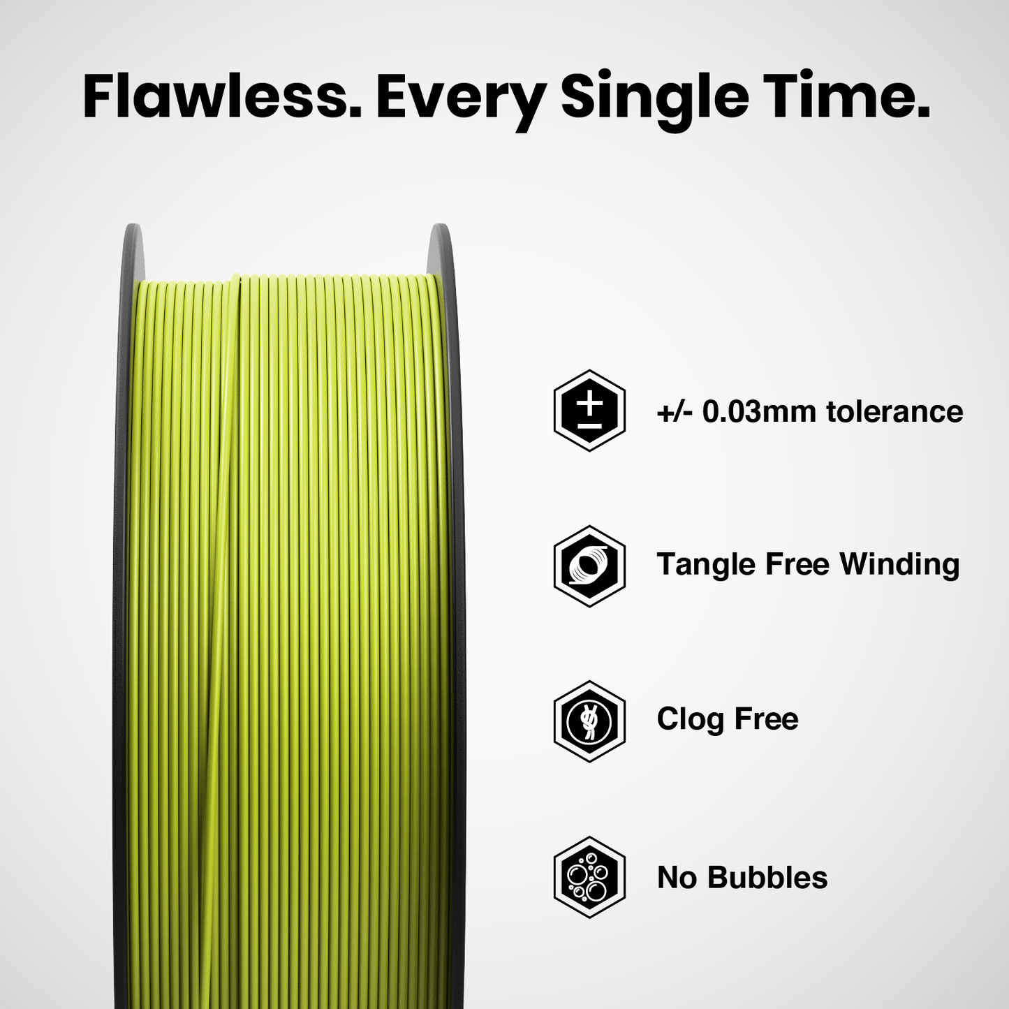 Numakers PLA+ 3D printing filament - Stratified 3D