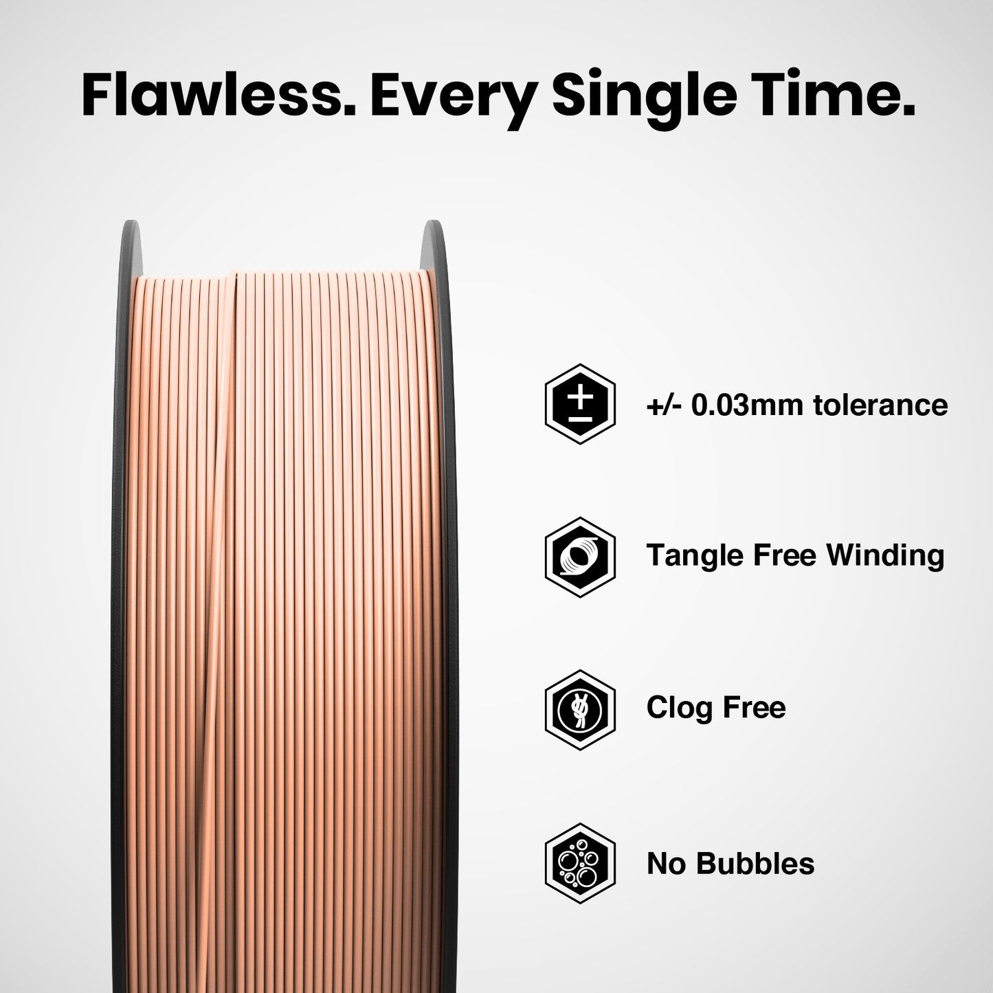 Numakers PLA+ 3D printing filament - Stratified 3D