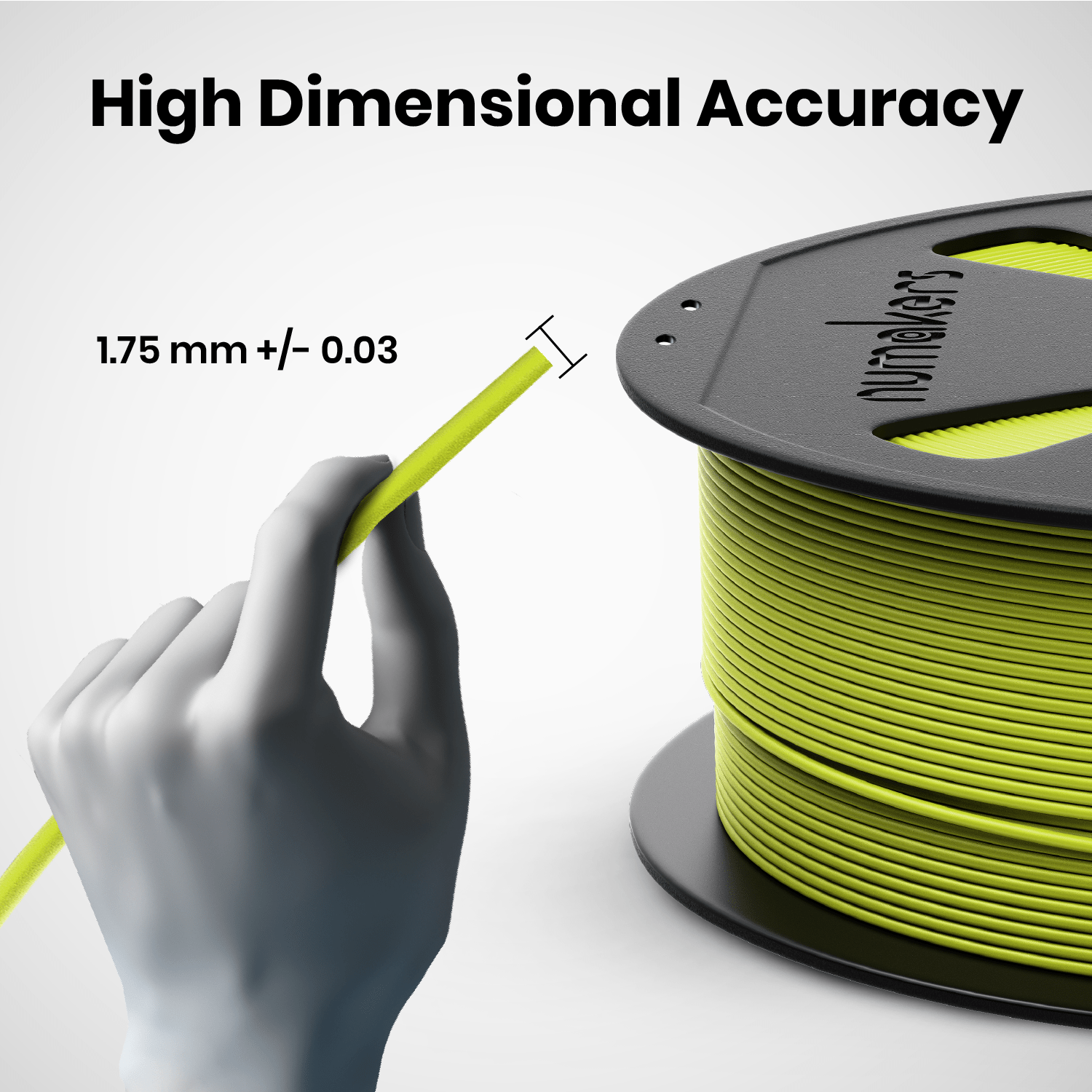 Numakers PLA+ 3D printing filament - Stratified 3D