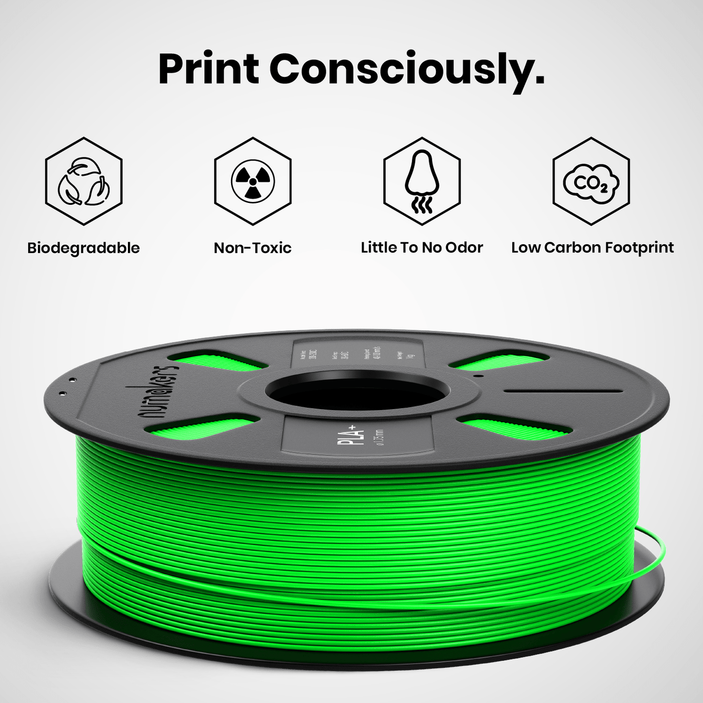 Numakers PLA+ 3D printing filament - Stratified 3D