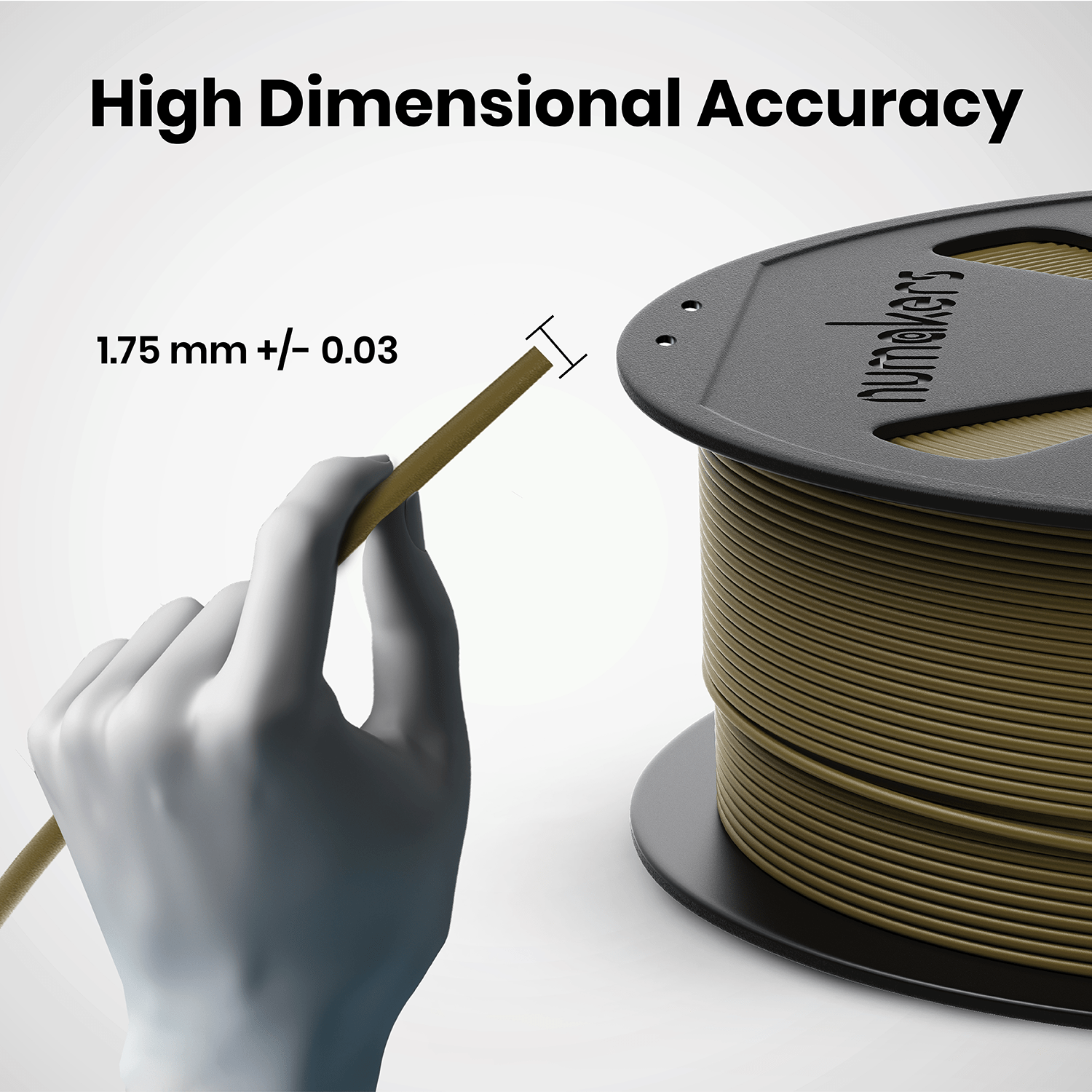 Numakers PLA+ 3D printing filament - Stratified 3D