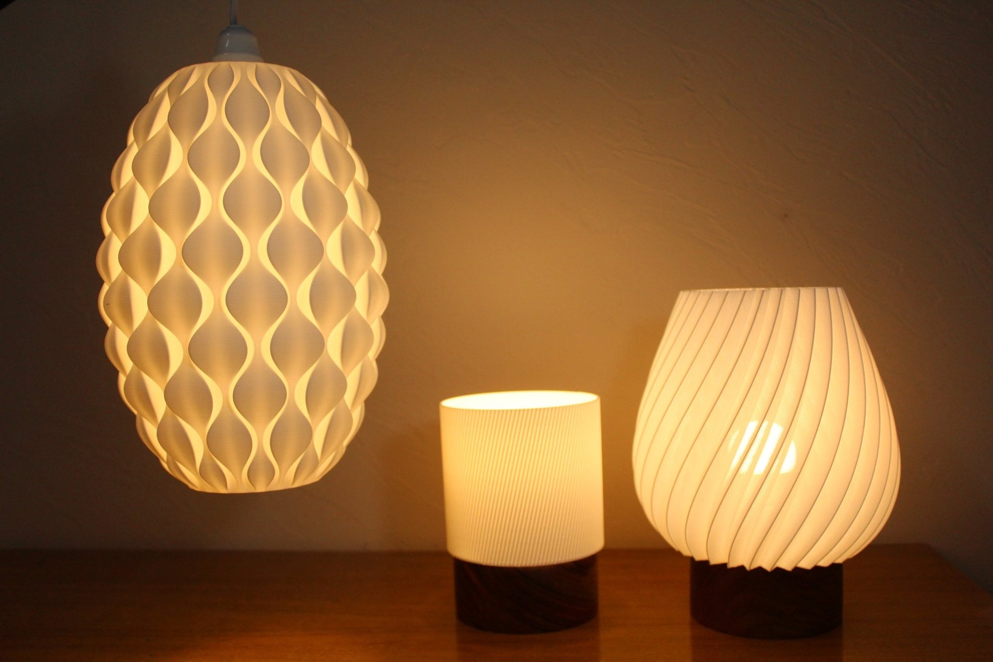 Pine - Home Decor Luxury Pendant Lamp | Rivelle - Stratified 3D