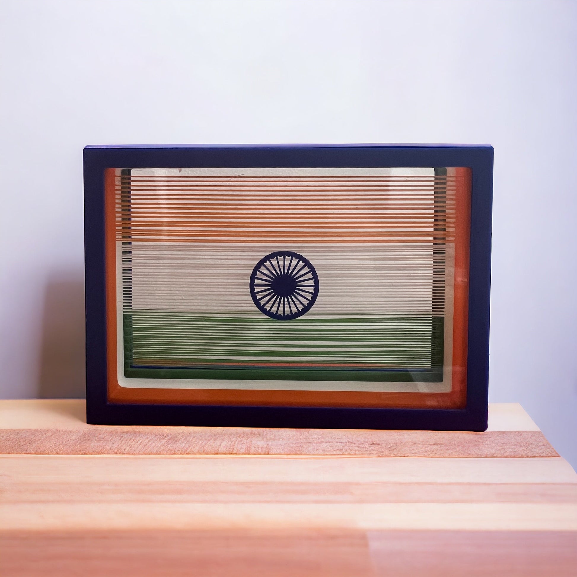 Saffron - Indian National Flag Desk Decor | 3D Printed - Stratified 3D