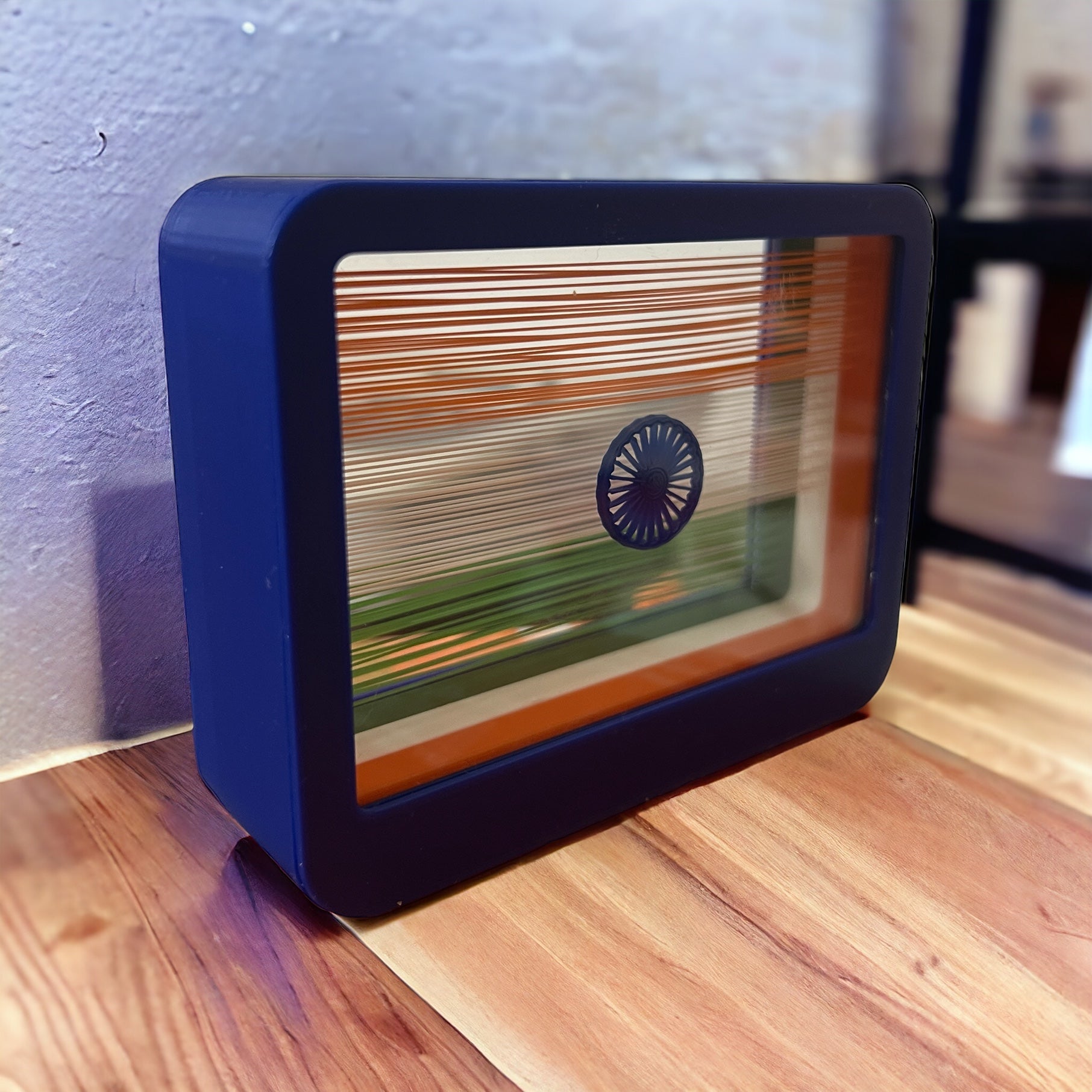 Saffron - Indian National Flag Desk Decor | 3D Printed - Stratified 3D