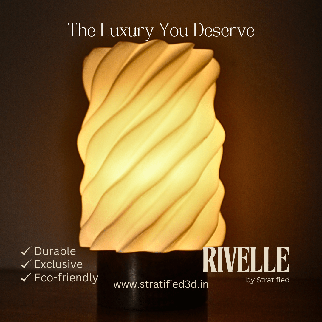 Spiro - Home Decor Luxury Lamp | Rivelle - Stratified 3D