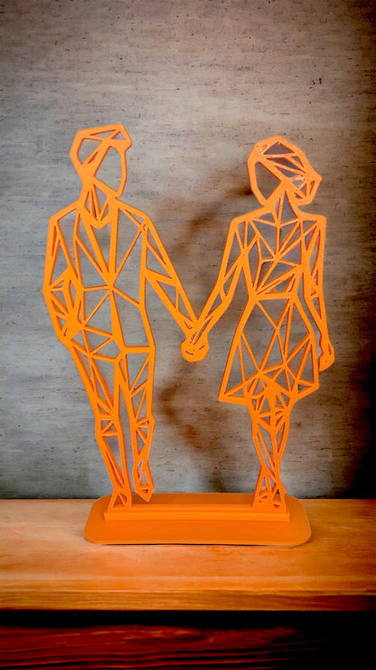 Embrace - Couple Gift | 3D Printed Home Decor