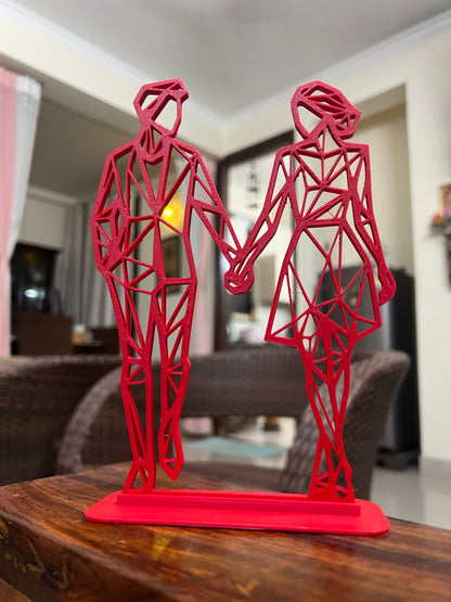 Embrace - Couple Gift | 3D Printed Home Decor