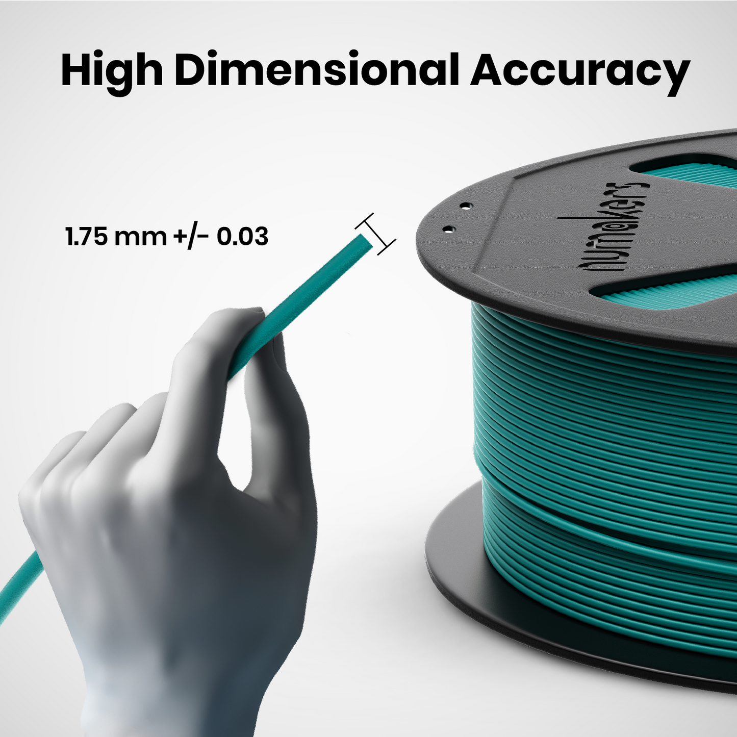 Numakers PLA+ 3D printer filament by Stratified 3D, available in multiple colors, is perfect for high-quality 3D printing in prototyping, education, home projects, and interior decor. Ideal for users in Chandigarh, Delhi, Mumbai, Bangalore, and Chennai, this filament offers precision and strength for engineering, design, and DIY applications, ensuring reliable results in architecture, manufacturing, and arts.