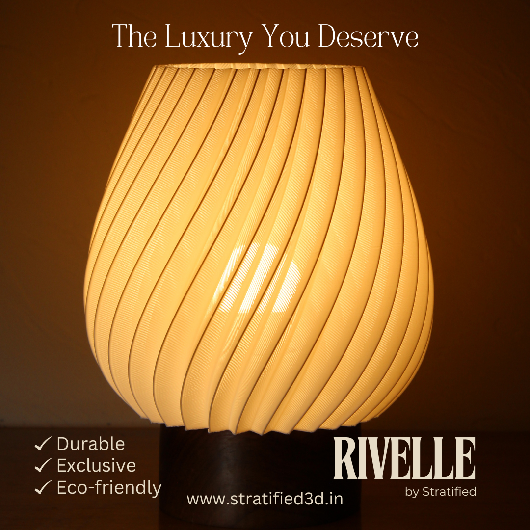 Unique Luxury Lamp Rivelle, India, Delhi, Mumbai, Stratified 3D, Decor