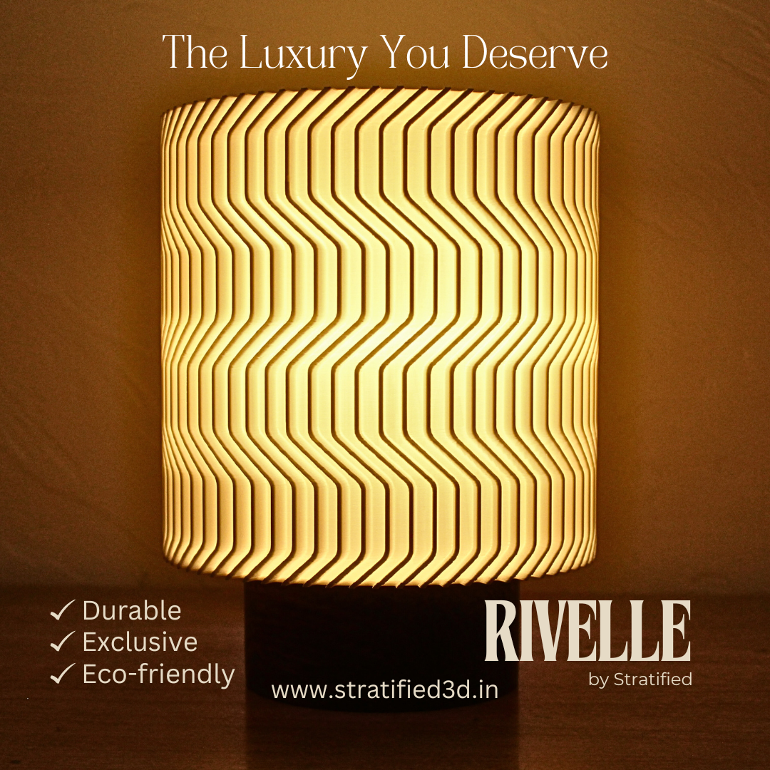 Unique Luxury Lamp Rivelle, India, Delhi, Mumbai, Stratified 3D, Decor