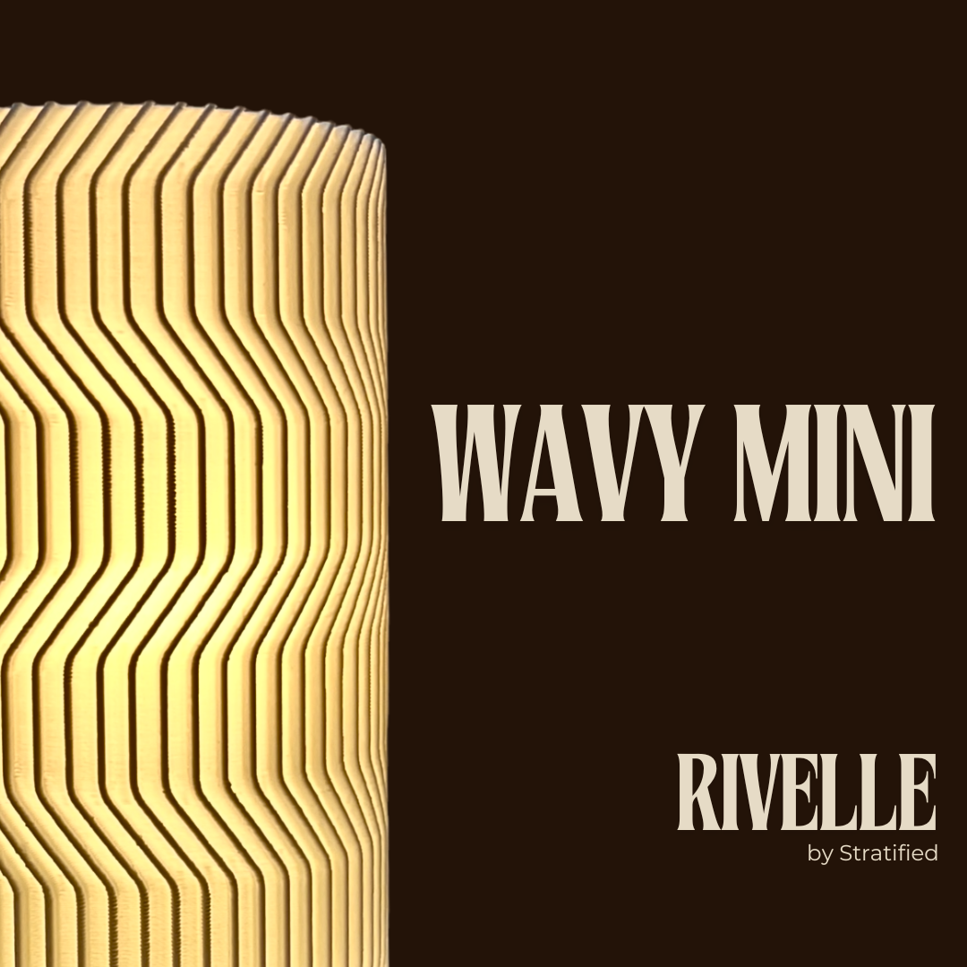 Wavy Mini - Home Decor Luxury Lamp | Rivelle