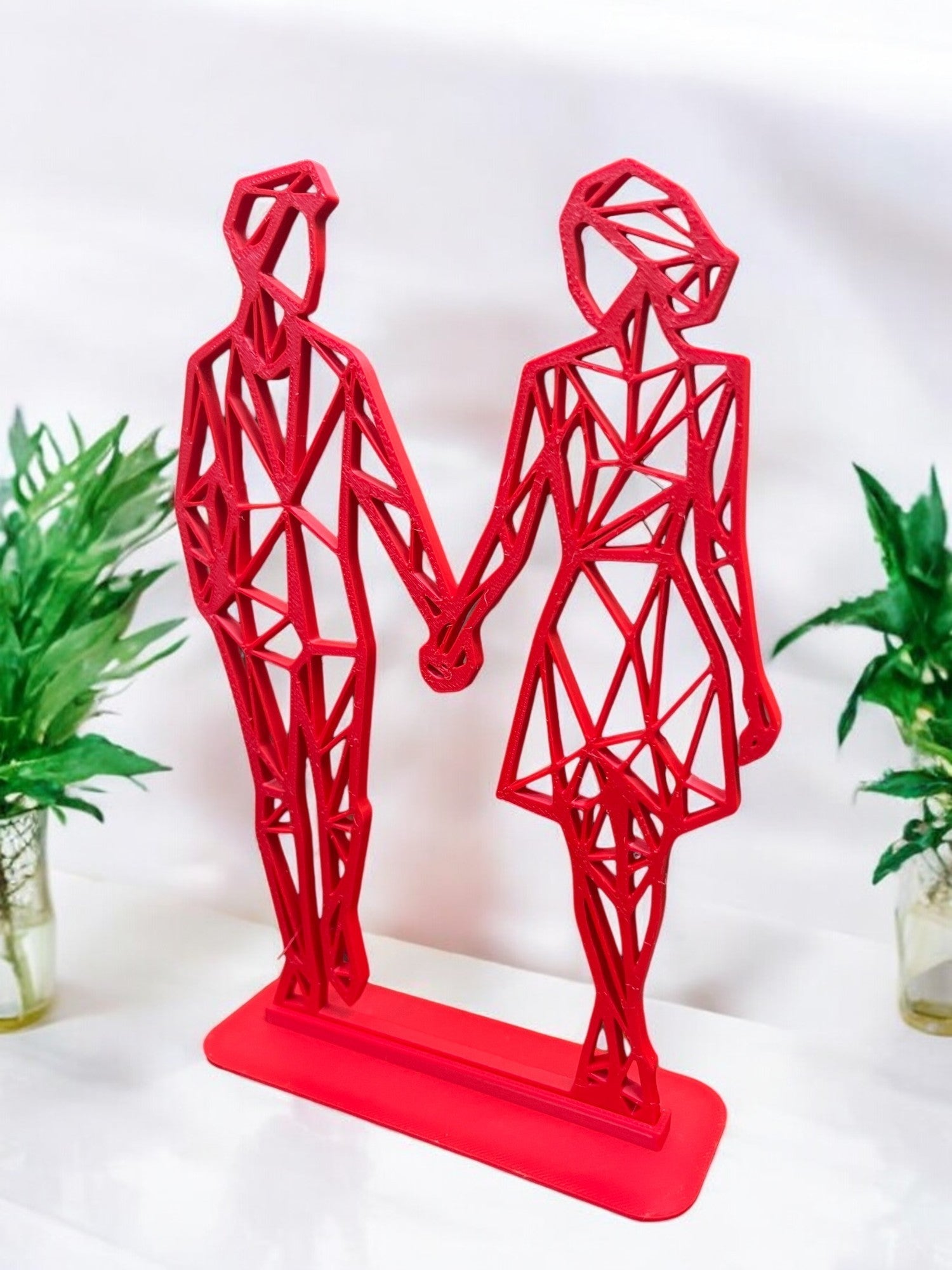 Embrace - Couple Gift | 3D Printed Home Decor - Stratified 3D