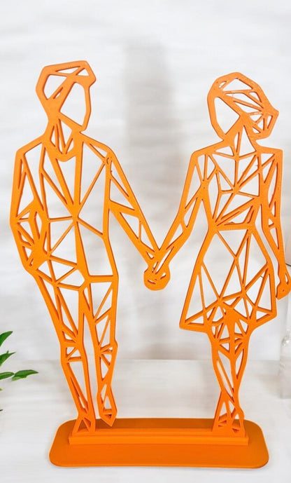 Embrace - Couple Gift | 3D Printed Home Decor - Stratified 3D