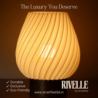 Hazel - Home Decor Luxury Lamp | Rivelle - Stratified 3D