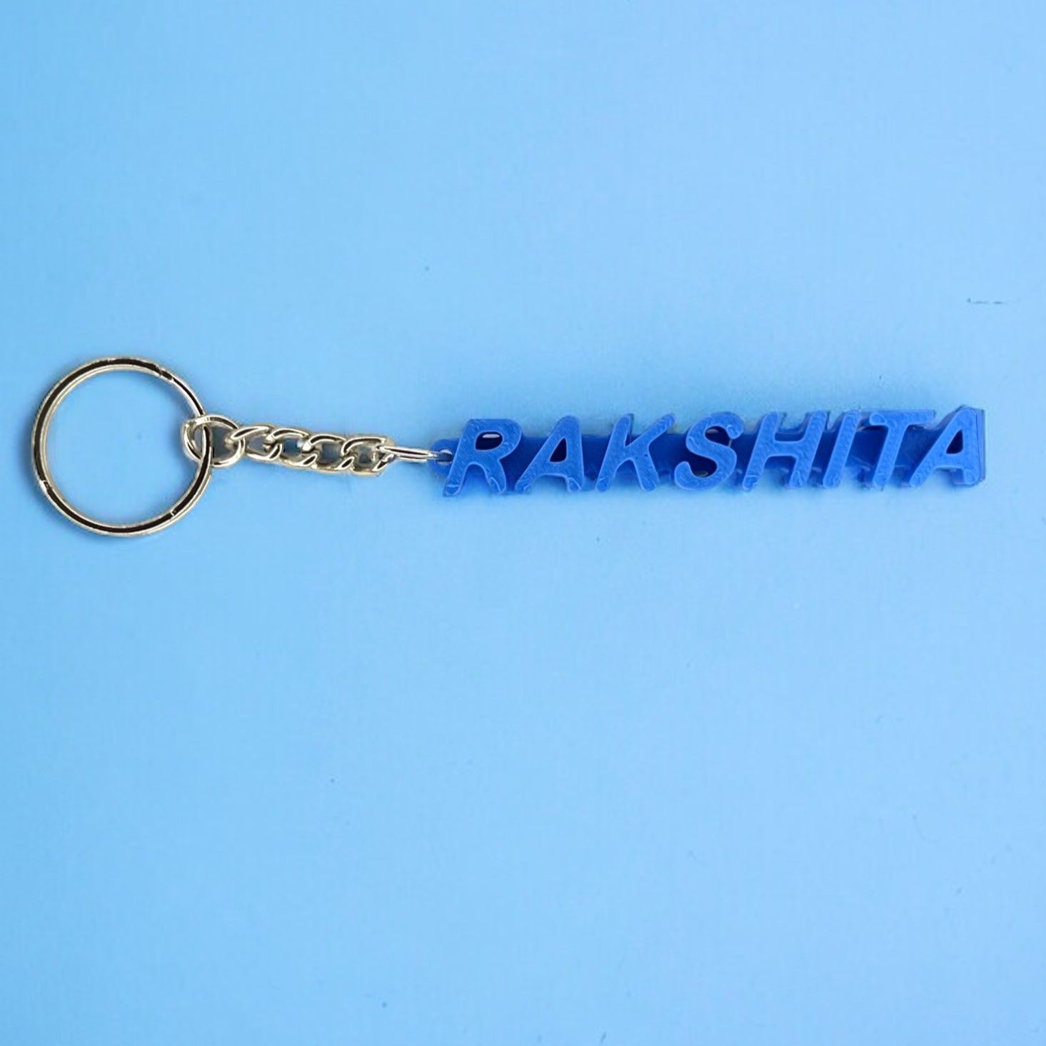 Namely - Custom Text Keychain (Set of 2) - Stratified 3D