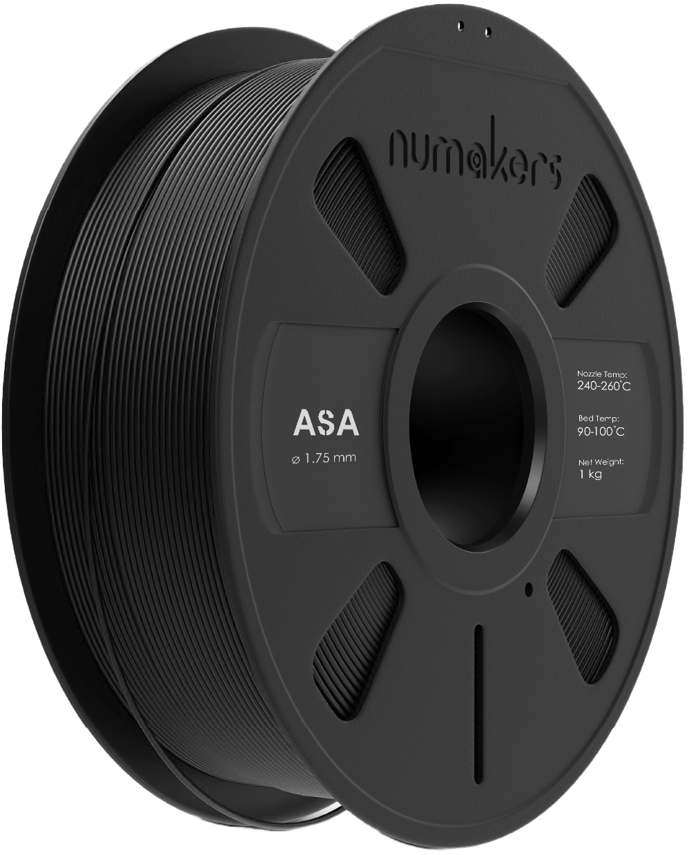Numakers ASA 3D printing filament - Stratified 3D